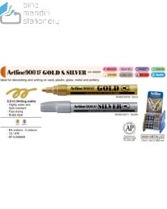 e-catalogue gambar perlengkapan Artline 90 Permanent Marker Spidol Permanen Chisel Style