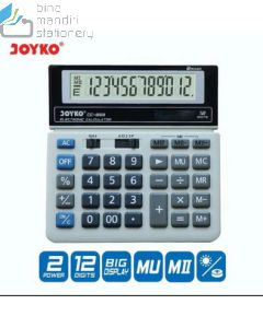 Jual Kalkulator Meja 12 Digit Joyko Calculator CC-868 terlengkap di toko alat tulis