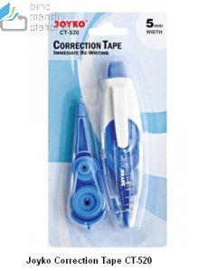 Jual Pita Koreksi Tipex Roll Penghapus Tulisan Joyko Correction Tape CT-520 termurah harga grosir Jakarta