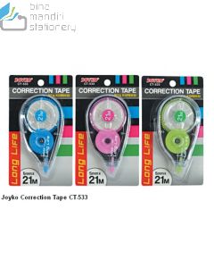 Pita Koreksi Tipex Roll Penghapus Tulisan Joyko Correction Tape CT-533