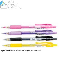 Contoh Pensil Cetek Mekanik Joyko Mechanical Pencil MP-23 (0.5) Mini Shaker merek Joyko