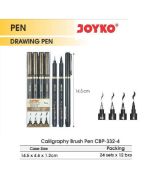 Toko Atk Grosir Bina Mandiri Stationery Jual Joyko Calligraphy Brush Pen CBP-332-4
